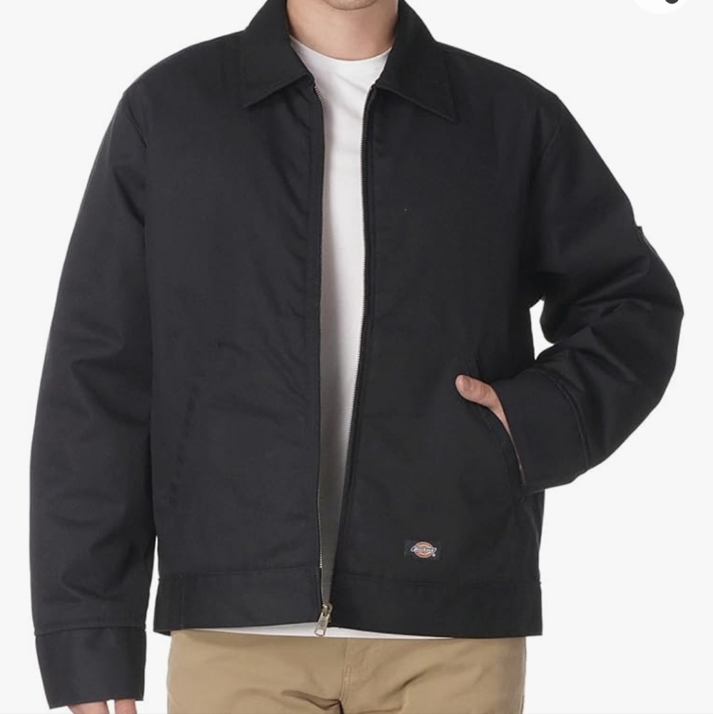 Dickies Men's Insulated Eisenhower Front-Zip Jacket